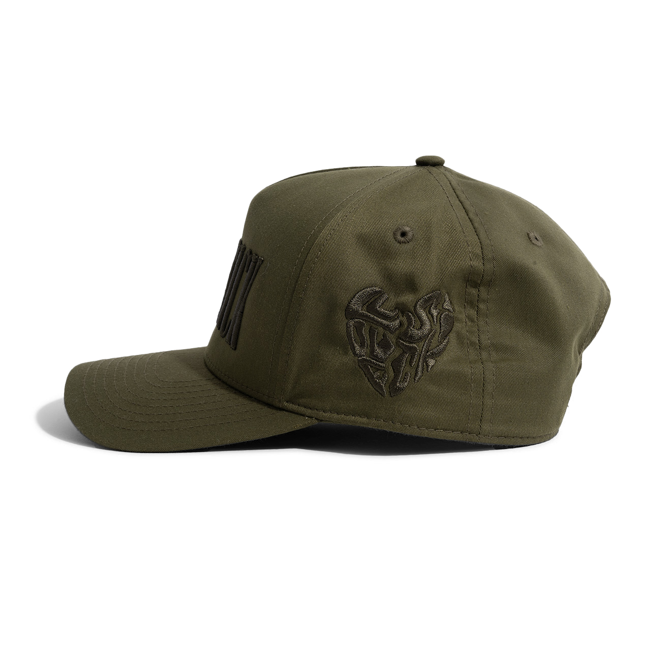 Short Brim Logo Cap (Monochrome)