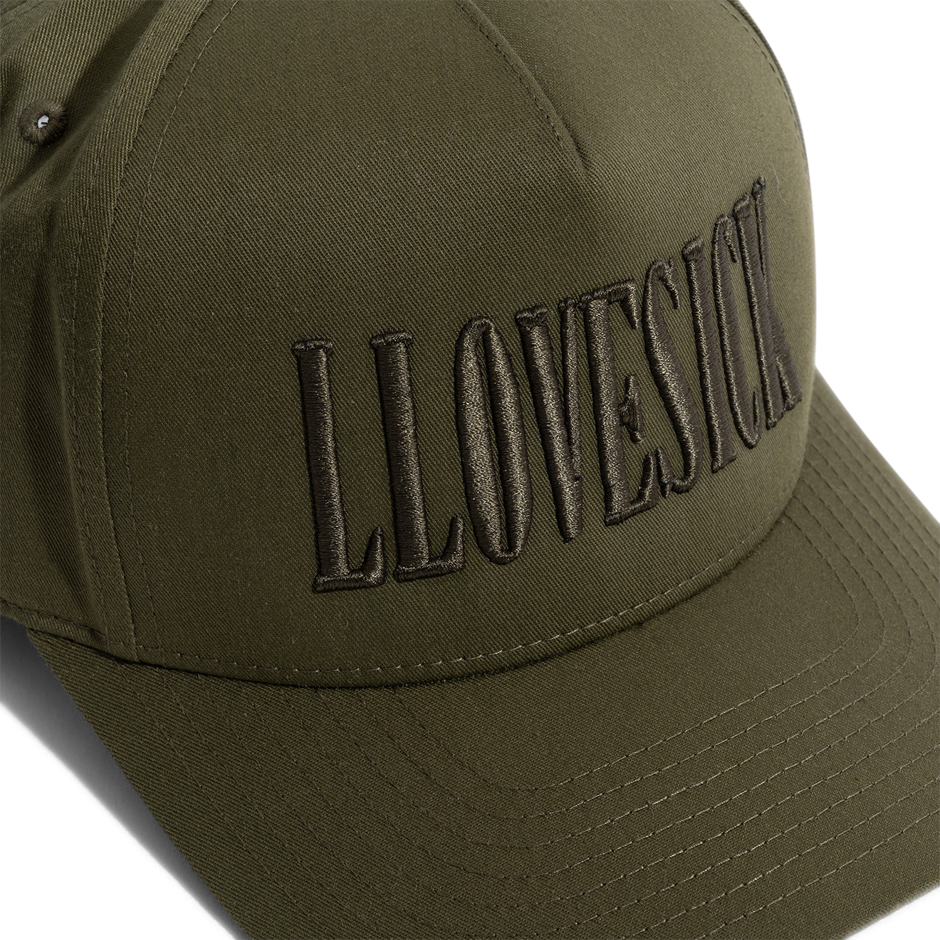 Short Brim Logo Cap (Monochrome)