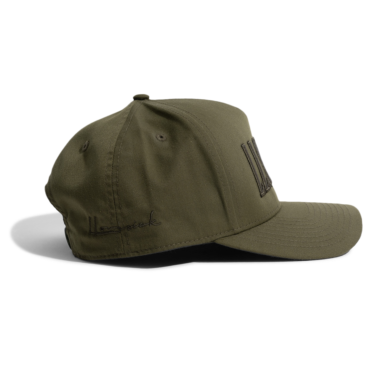 Short Brim Logo Cap (Monochrome)
