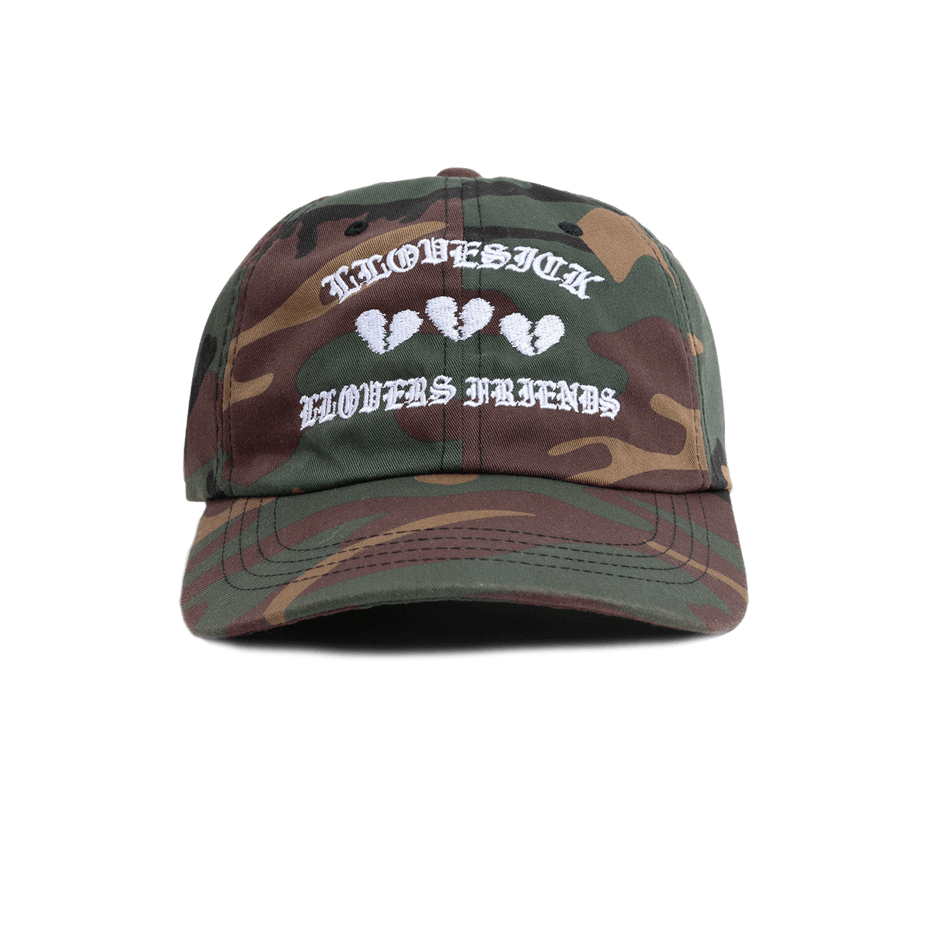 Trinity Hearts Dad Cap (Camo)