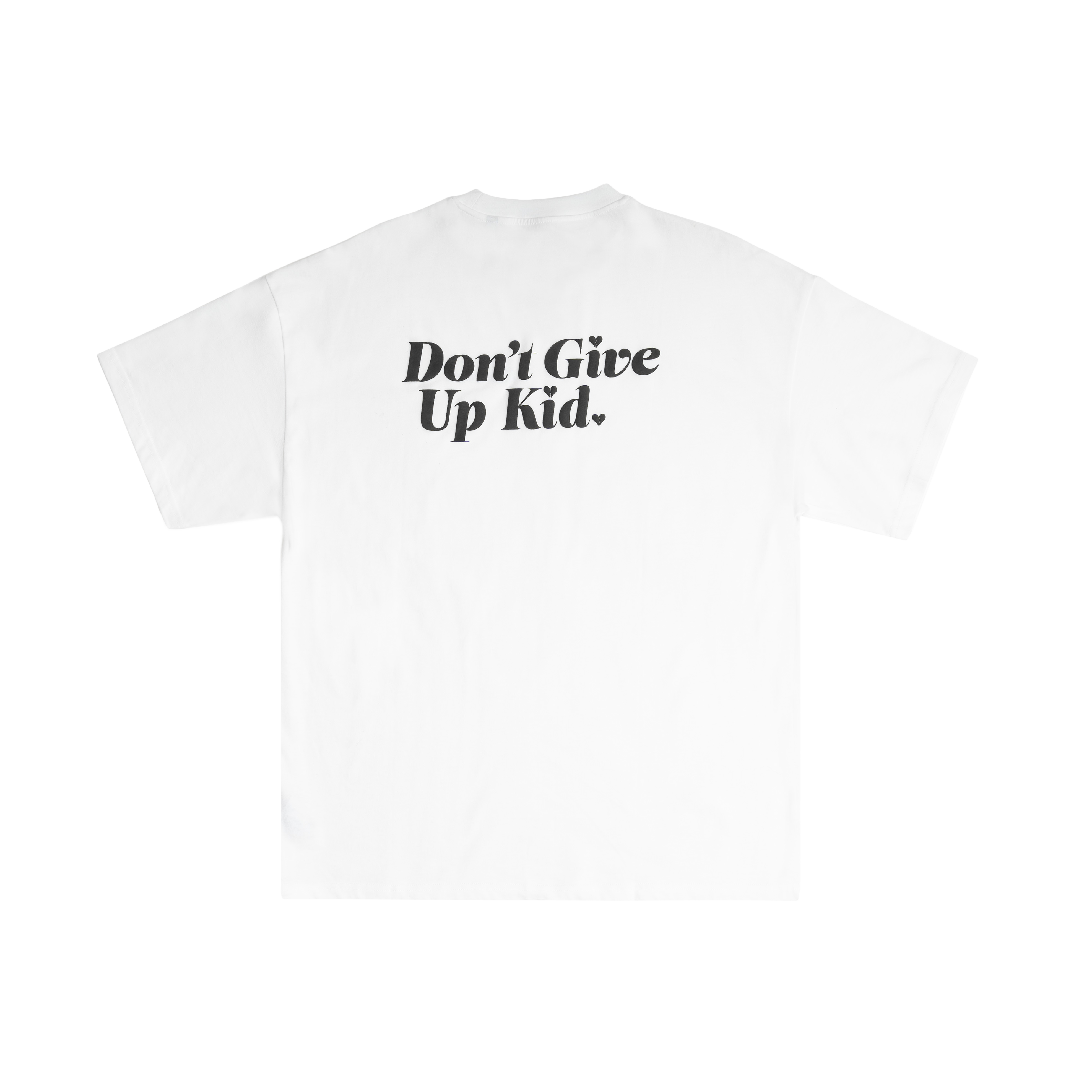 Dont Give Up Kid Tee (White)