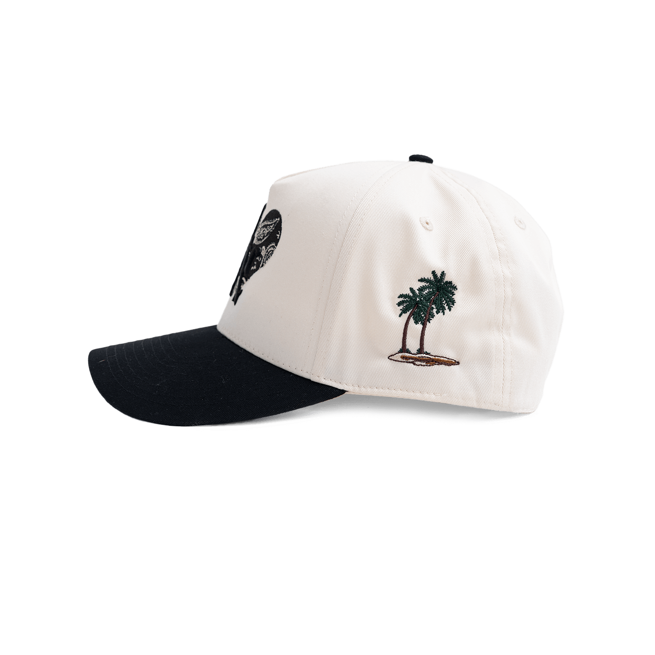 Find Me In LA Cap (Cream/Black)