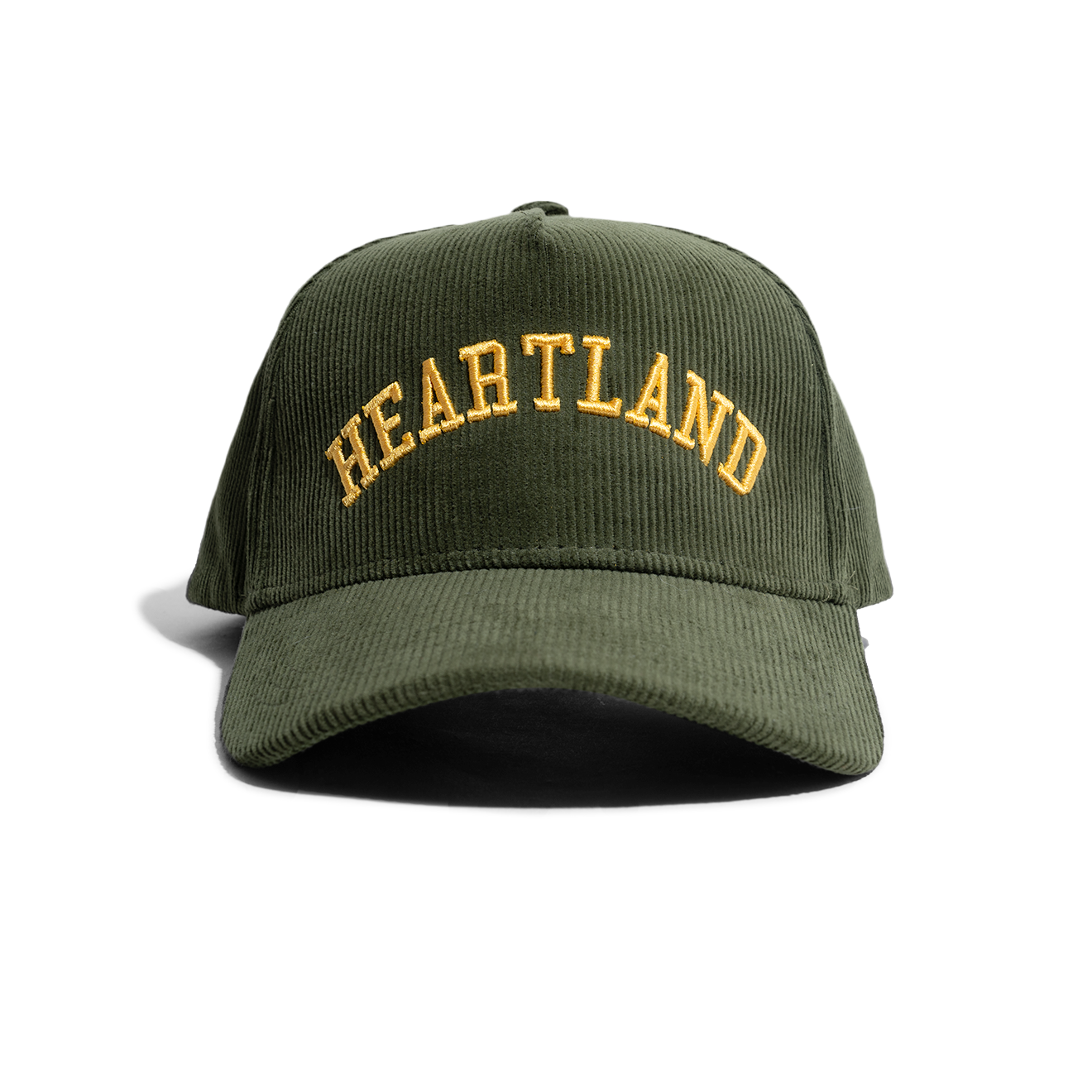 Heartland Corduroy Cap (Mossy Green)