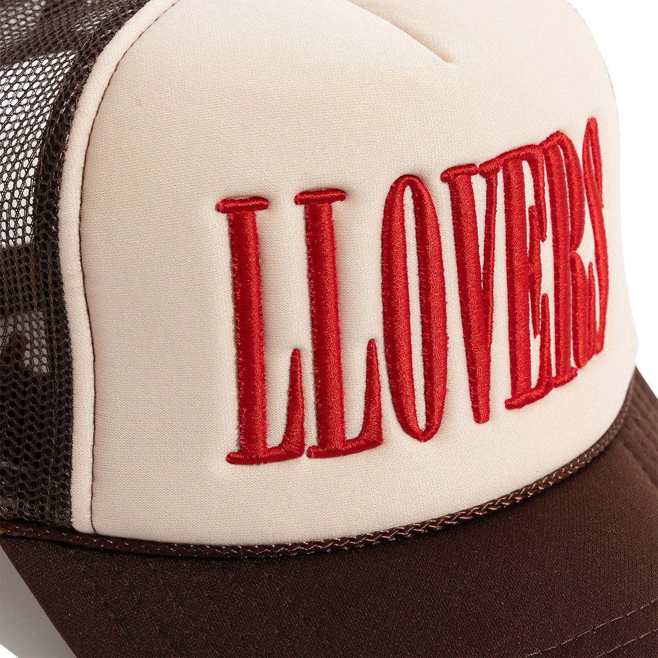 LLovers Trucker Cap (Red/Brown)