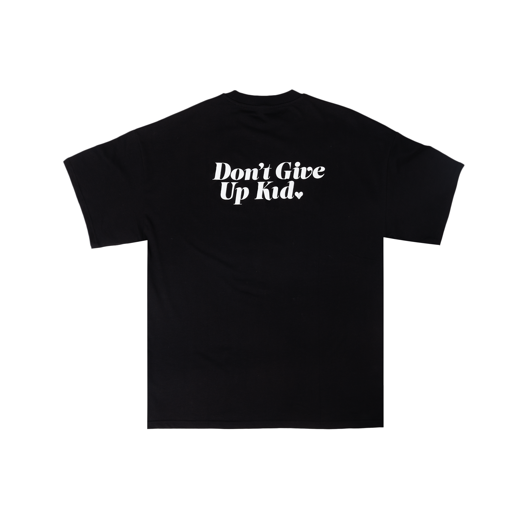Don't Give Up Kid Tee (Black)